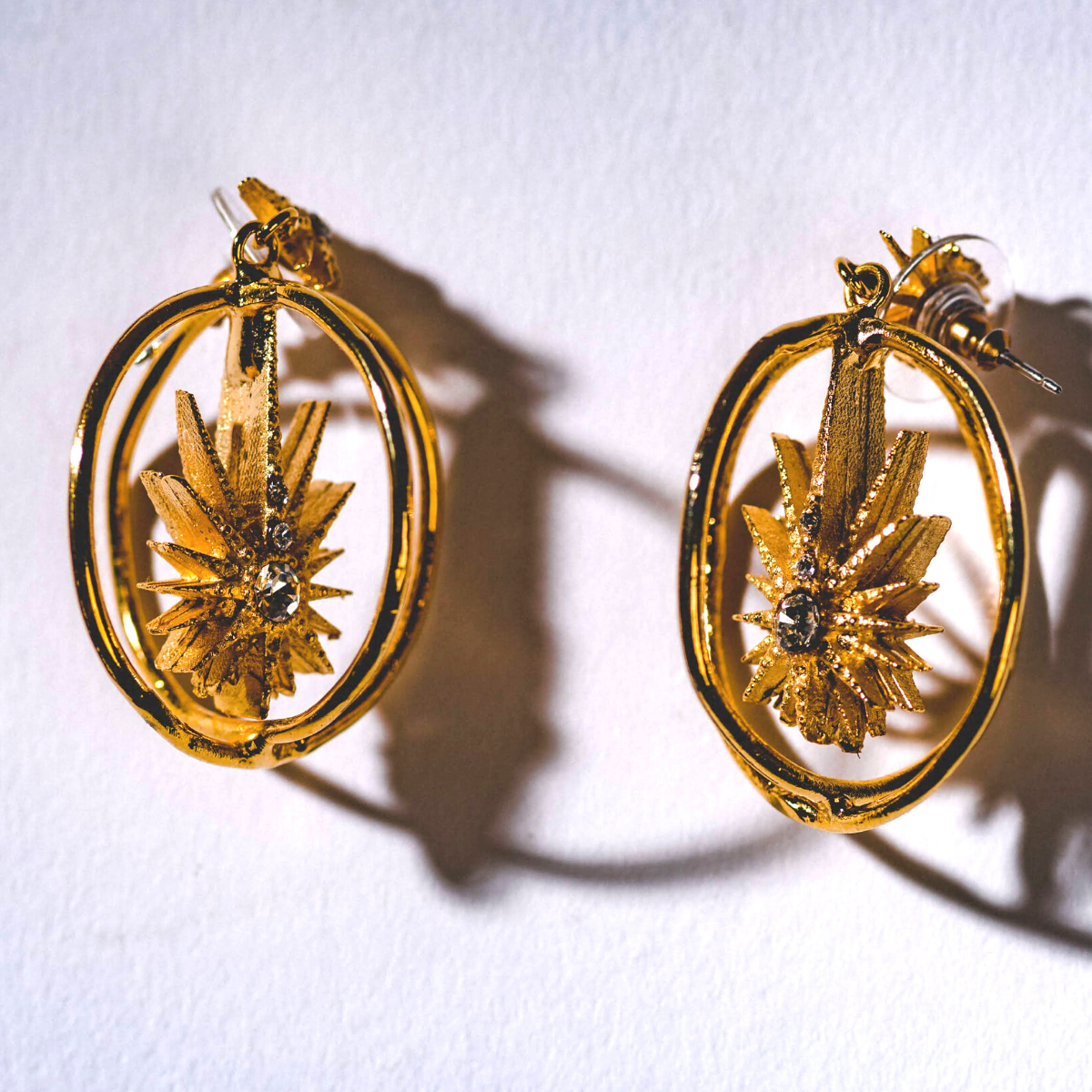 Gold deals orbital earring